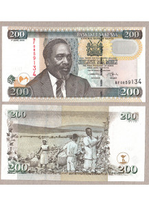 KENYA 200 Shillings 2005 Fds